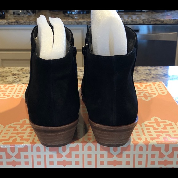 GIANNI BINI Black suede booties. - Picture 2 of 5